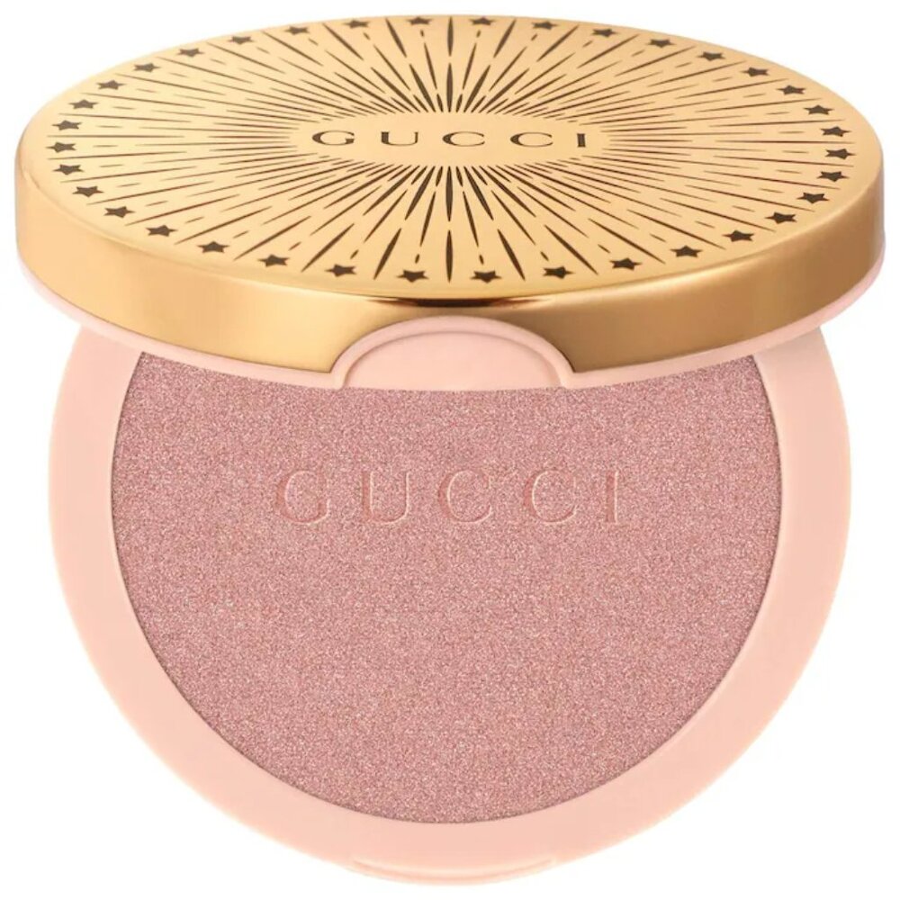 NIB ✅ Gucci #04 OPAL PINK Glow Multi-Use Illuminating Gel-Powder Highlighter NIB
